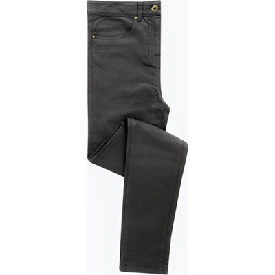 Premier Workwear dámske chino džínsy slim fit PR570 pantone charcoal