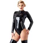  Латексово боди, секси прилепване и двоен цип, размер L - LateX Body (29012421041)