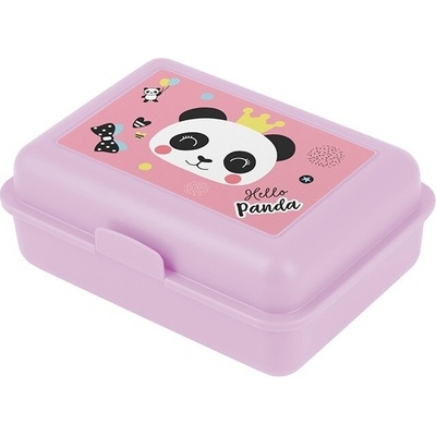 Baagl A-8486 Panda desiatový box s polohovateľnou plastovou prepážkou 17,8 x 12,2 x 6 cm