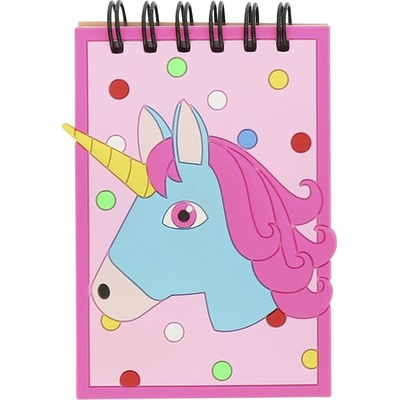 Poznámkový blok jednorožec pink
