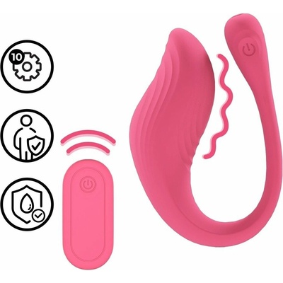 Loveline Vibrating G Spot Vibe with Remote Control silikonový do kalhotek s dálkovým ovládáním