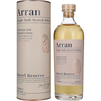 Arran Barrel Reserve 43% 0,7 l (tuba)