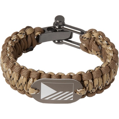 Paracord Náramek AČR - vlajka pískový – Zboží Dáma