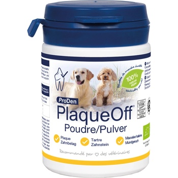 ProDen PlaqueOff Powder pro psy a kočky zubní kámen 60 g