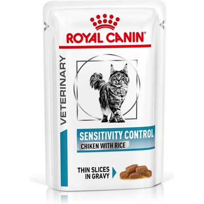 Royal Canin VD Cat Sensitivity Control Chicken & Rice 12 x 85 g
