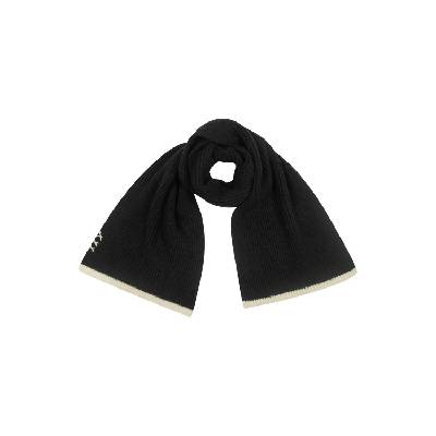 Vlněná šála - černá šála Scotch & Soda Velikost: ONE SIZE
