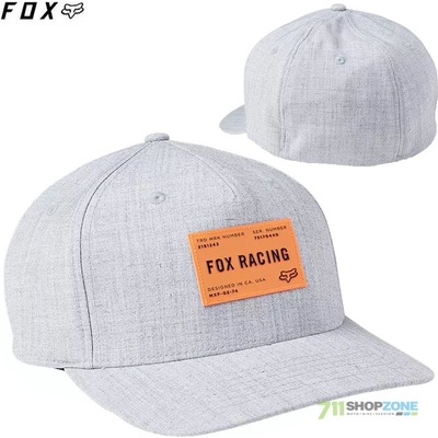 Fox Endless Flexfit HEATHER GREY baseballka