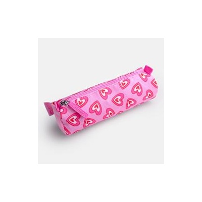 Goomby Несесер кръгъл Pink Retro Hearts