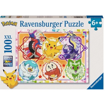 Image 1 of Ravensburger Puzzle Ravensburger Pokemon 100pc
