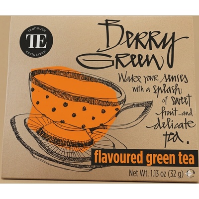 Teahouse Exclusives Everyday Zelený čaj s ovocem 16 sáčků