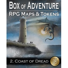 Box of Adventure: Coast of Dread RPG Maps & Tokens