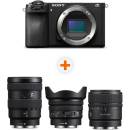 Image 1 of Sony Alpha A6700 15mm f/1.4 G + 16-55mm f/2.8 + 10-20mm f/4