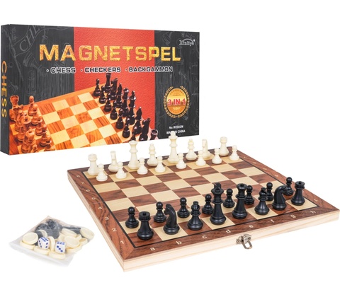 Set her 3v1: Šachy, Dáma, Backgammon