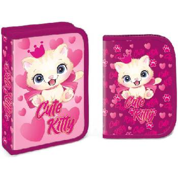 S-Cool Несесер с пособия S. Cool - Cute Kitty, c 1 цип, 32 части (SC2169)