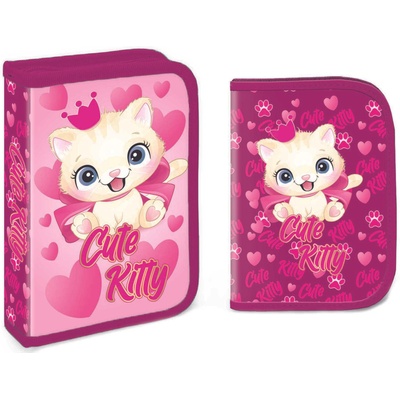 S-Cool Несесер с пособия S. Cool - Cute Kitty, c 1 цип, 32 части (SC2169)