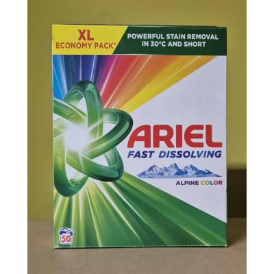 Ariel Alpine Color prací prášek 2,75 kg 50 PD