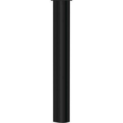 SAPHO Prodloužená trubka sifonu s přírubou, 32/300mm, černá mat TB123B