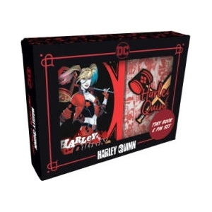 DC COMICS HARLEY QUINN TINY BK & PIN | Insight Editions (2025)