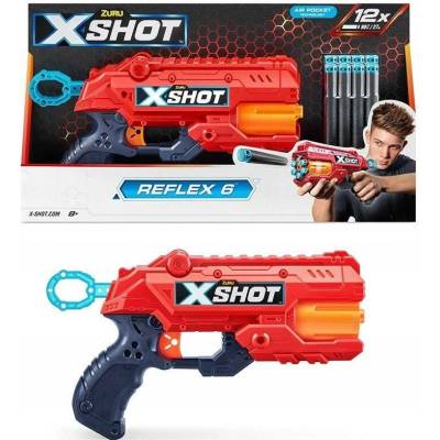 Raketomet šipek X-Shot Excel Reflex 6 12