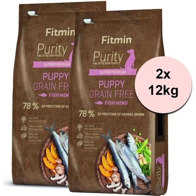 Purity Puppy Grain Free Fish 2 x 12 кг