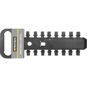 PROTECO 43.120-91 držiak hlavíc prázdny plastový 1/2" pre 16 hlavíc