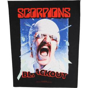 RAZAMATAZ Голямa нашивка Scorpions - Blackout - RAZAMATAZ - BP1107