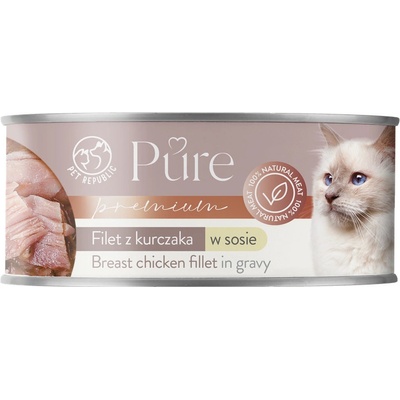 PetRepublic Čisté kuracie filé v omáčke 80 g