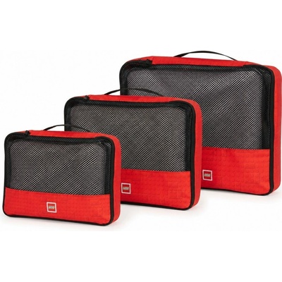 LEGO BAGS Brick Dots Red 3 ks