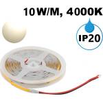 UltraLux Професионална LED лента 10W/m, 4000K, 24V DC, 320 LEDs/m, COB (LC320NW)