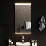 vidaXL LED огледало за баня, 50x90 см (3154068)