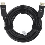 InLine Кабел InLine DisplayPort 8K4K AOC кабел, черен - 25 м 17225I (17225I)