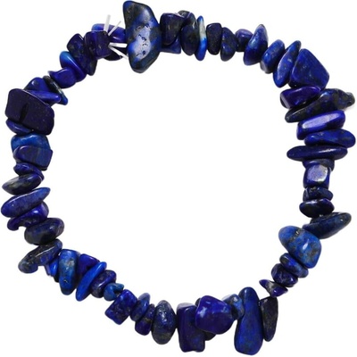 Bealio 00004 Minerální náramek LAPIS LAZULI sekaný 17-21 cm 06-00004-2364
