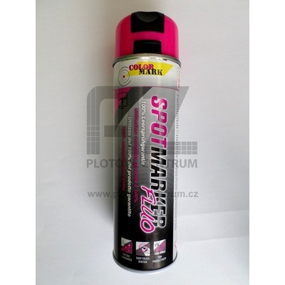 Colormark značkovací sprej Spotmarker Fluo - farba ružová 500 ml
