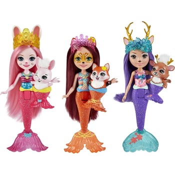 Mattel Enchantimals 3ks mořská panna