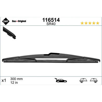 SWF Das Rear 300 mm 116514