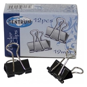 Image 1 of Centrum Щипки, захващат до 60 л. , размер 19 mm, 12бр. в опаковка (OK699)
