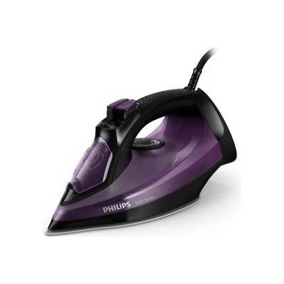 Philips 5000 Series steam iron - 2, 400 W, steam boost up to 180 g, SteamGlide Plus soleplate, drip stop system, vertical steam, efficient ironing, automatic limescale cleaning (DST5030/80)