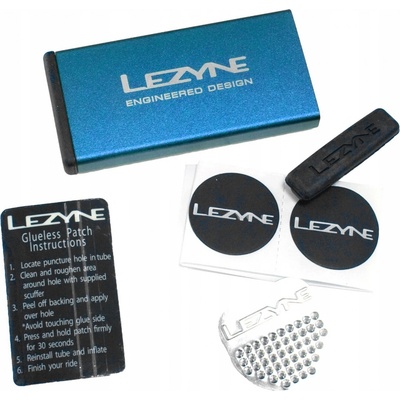 Lezyne Metal Kit lepenia modrá