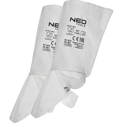 NEO TOOLS Svářečské kožené chrániče bot 97-673
