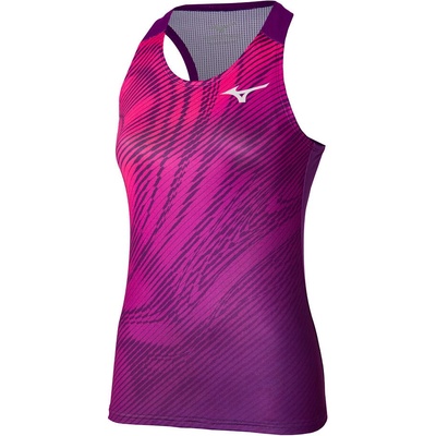 Mizuno Charge Printed Tank Purple Magic