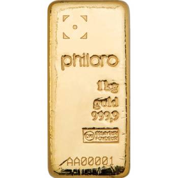 Valcambi Philoro zlatá tehlička 1000 g