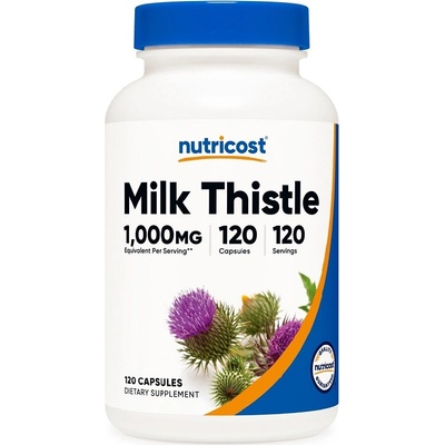 Nutricost Milk Thistle 1000 mg, 120 Capsules