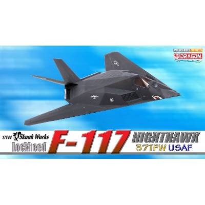 Dragon F-117A Nighthawk USAF 37th TFW 415th TFS Nightstalkers,EglinAFB 1:144