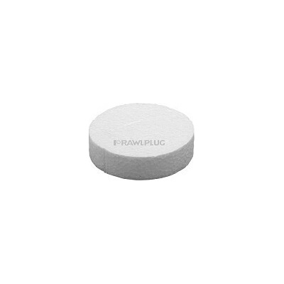 Polystyren zástrčuje bílé RawlPlug R-TFIX-CAP63-EPS-W (100 ks) Příslušenství pro piny TFIX a R-TFIX