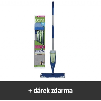 Bona Premium Spray mop na tvrdé povrchy + náplň 2,5 l zdarma