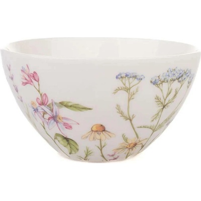decoDoma Porcelánová miska LUČNÍ KVĚTY 440 ml