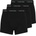 Calvin Klein Боксерки Calvin Klein 3-Pack Cotton Stretch Boxer Shorts - Black/Black