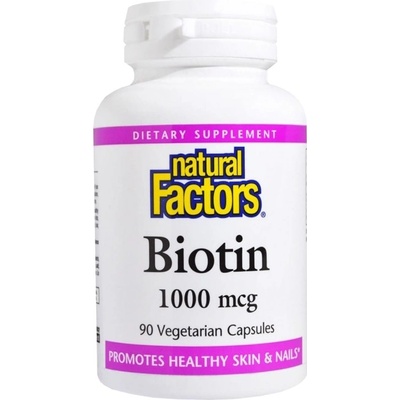 Natural Factors Biotin 1000 mcg [90 капсули]