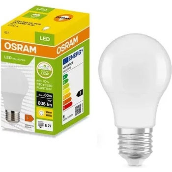 Image 1 of OSRAM LED ЛАМПА PCR CLA60 806lm/827 E27 LEDVANCE (LEDVANCE 4099854530333)