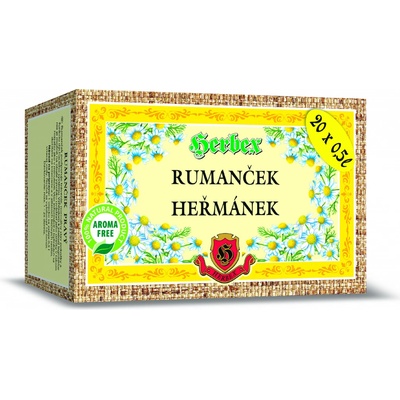 Herbex Rumanček bylinný čaj 20 x 2,5 g